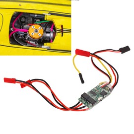 Uxsiya RC Bidirectional Brushed ESC, RC Brushed Motor Speed Controller 2s‑3s Lipo 5A RC Two Way ESC for Replacement Upgrade, Excellent Anti Interference Ability Multiple Overheat Protections