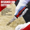 11" Insulation Knife, Stainless Steel Blade Insulation Cutter w/Laser Scale,