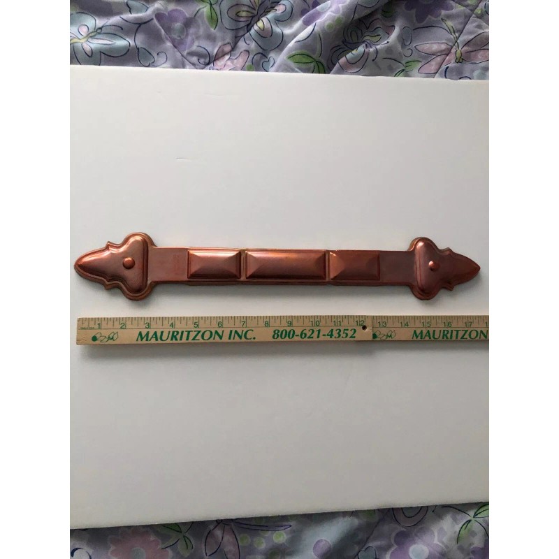 Rival Copper Gutter Straps Downspout Hardware Stamped 1928 Rival Home