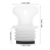 COLLBATH COLLBATH 3pcs Hot Water Bottle Replacement Caps Rubber Stoppers