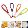 Whisk 29cm Flat Plastic Thick Wire Egg Frother Non-Stick Cookware