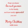 American Greetings Christmas Card for Son and Wife (Both so
