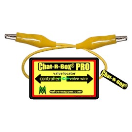 ValveMapper Lawn Valve Locator Chat-R-Box® PRO w/LED, Valve Finder, find lost valves