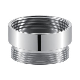 XNTONG Faucet Aerator Adapter - 55/64 inch Female to 55/64 inch Male, Chrome Brass Sink Adapter, for Kitchen and Bathroom Faucet Adapter Kit Connection (F22-M22)