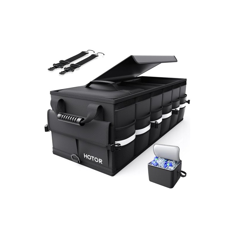 HOTOR Car Trunk Organizer - Trunk Organizer for SUV with