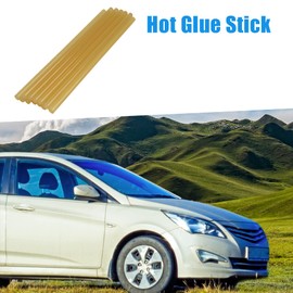 A ABSOPRO 7mmX200mm Hot Glue Stick Paintless Dent Repair Yellow (Set of 12)