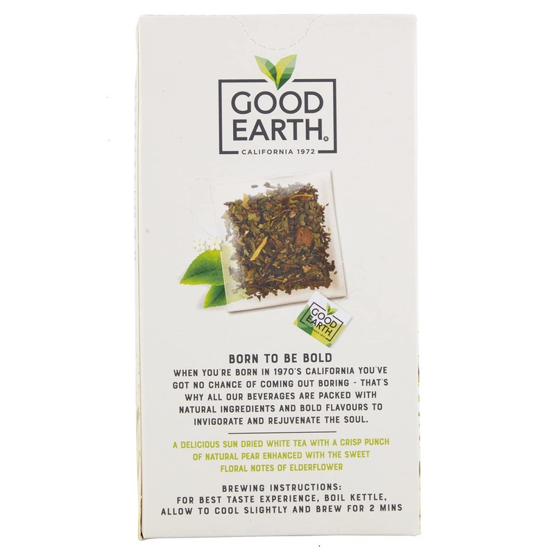 GOOD EARTH ELDERFLOWER & PEAR