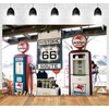 Historic Route 66 Gas Station Custom Photo Studio Backdrop Background