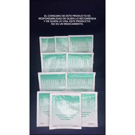 Kit C10 Pz Glutapak-10 Sobre Con 15g Glutamina Polvo Victus                                                                                           