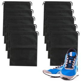 10Pcs Shoe Bags for Travel Women - Reusable Shoe Covers Travel Shoe Bag for Gym Bag Drawstring Shoe Bag Sneaker Travel Bag Dust Bag - Large Shoe Organizer Travel Storage Bag Sneaker Bags for Travel