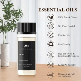 Hotel Scents Diffuser Tooba Oil 50ml - Inspired by La Vie Est Belle Perfume - Berry, Patchouli & Violet - Home Luxury Scent Oil for Waterless & Ultrasonic Diffuser - Premium Fragrance Oil