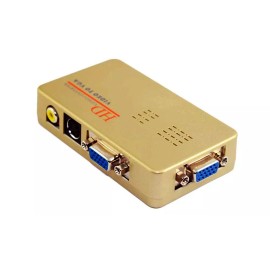 Unbranded/Generic Analog S-Video RCA To VGA Converter Scaler With Picture On Picture Support