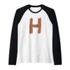 Creative Bold Leather Letter H - Design - Alphabet -