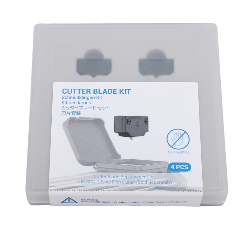 4PCS Slide Film Cutter Blade Steel Plastic Negative Film Cutter
