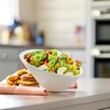 Yesland 2 Pack Porcelain Angled Serving Bowls - 26 oz