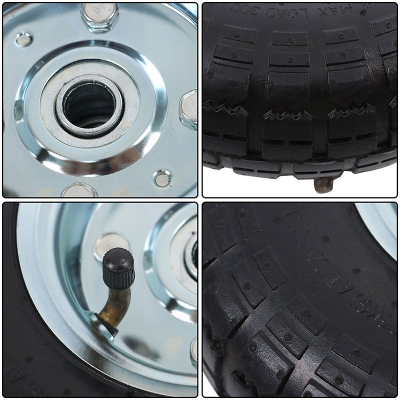 raseparter Wheel Kit Replacement for 9000 8750 6500 Watt Black