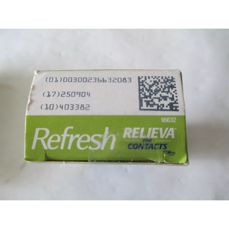 Refresh Relieva 8ml lot of 3 new expires 090425