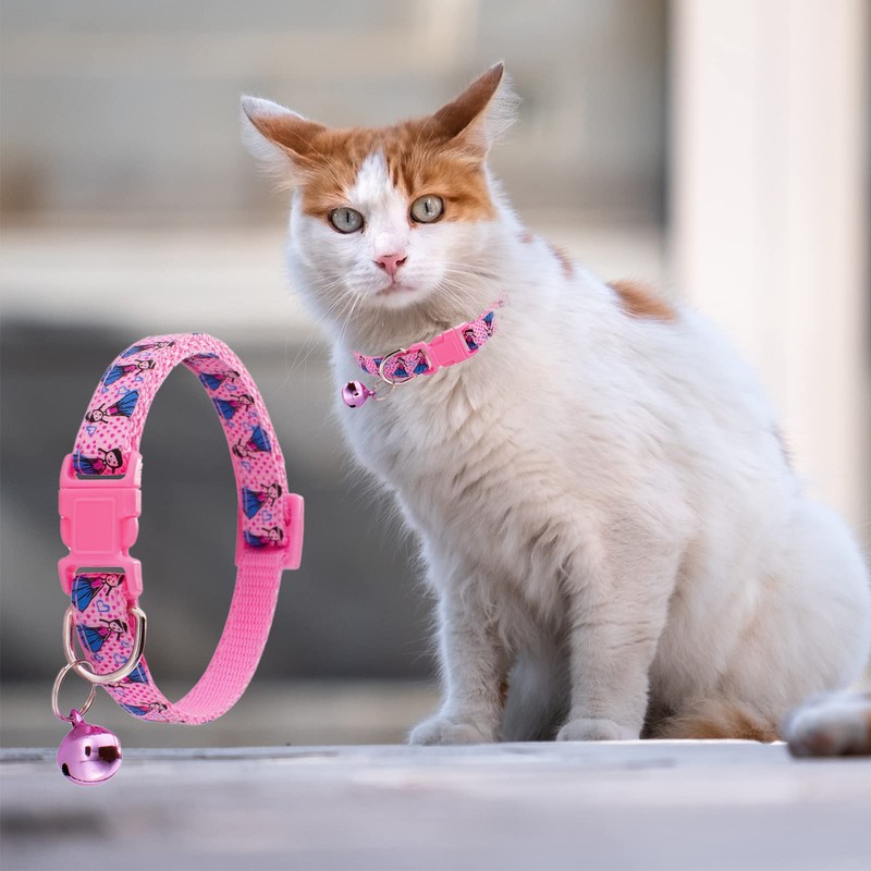 Jecikelon 6 PCS Puppy Collars Adjustable Pup Collar for XSmall
