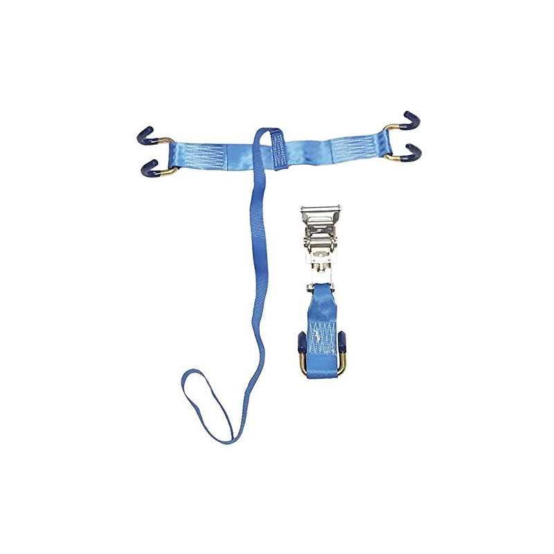 MFREXPRESS Steering Wheel Lock, Stainless Steel Ratchet