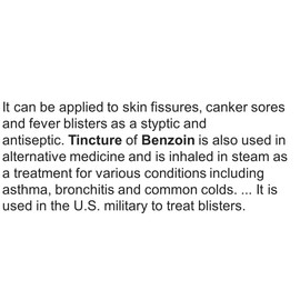 Benzoin Tincture Compound 2oz/Bt