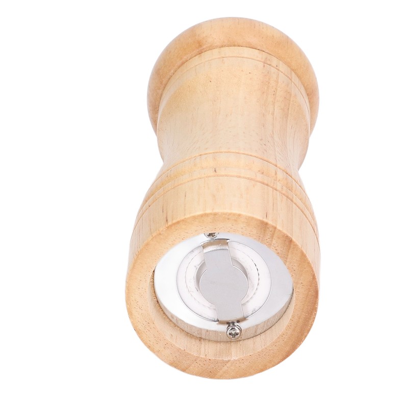 2pcs Wood Salt and Pepper Grinder Adjustable Coarseness Wooden Pepper