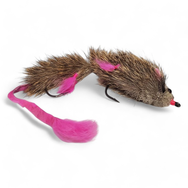 FISHIN ADDICT Rat Surface Fishing Fly #2/0, 150mm jointed double