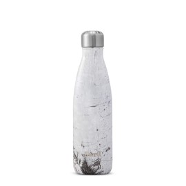 S'well Stainless Steel Bottle, 17oz, White Birch