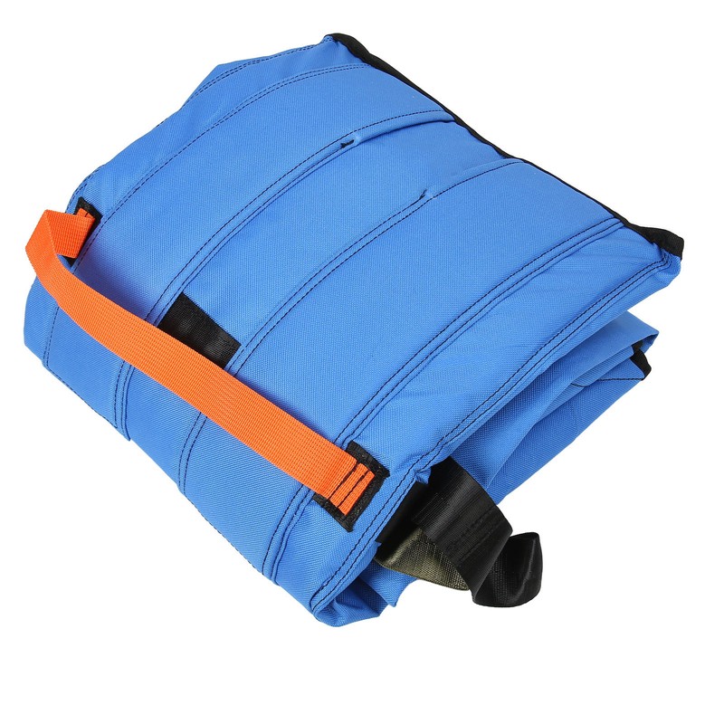 Patient Full Body Lift Sling Royalblue Head Support Toileting Transfer