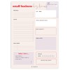 BYANIKA A5 Small Business Planner Notepad Daily Planner Pad Desk