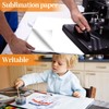NEBURORA 70 Pcs White Butcher Paper 12 x 12 inch