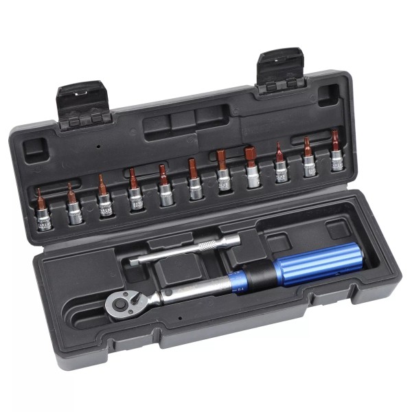 ABN Drive Click Torque Wrench Set 1/4in - 2-20Nm Bit