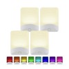 GE, 4 Pk - Color-Changing LED RGB Plug-In Night Light,
