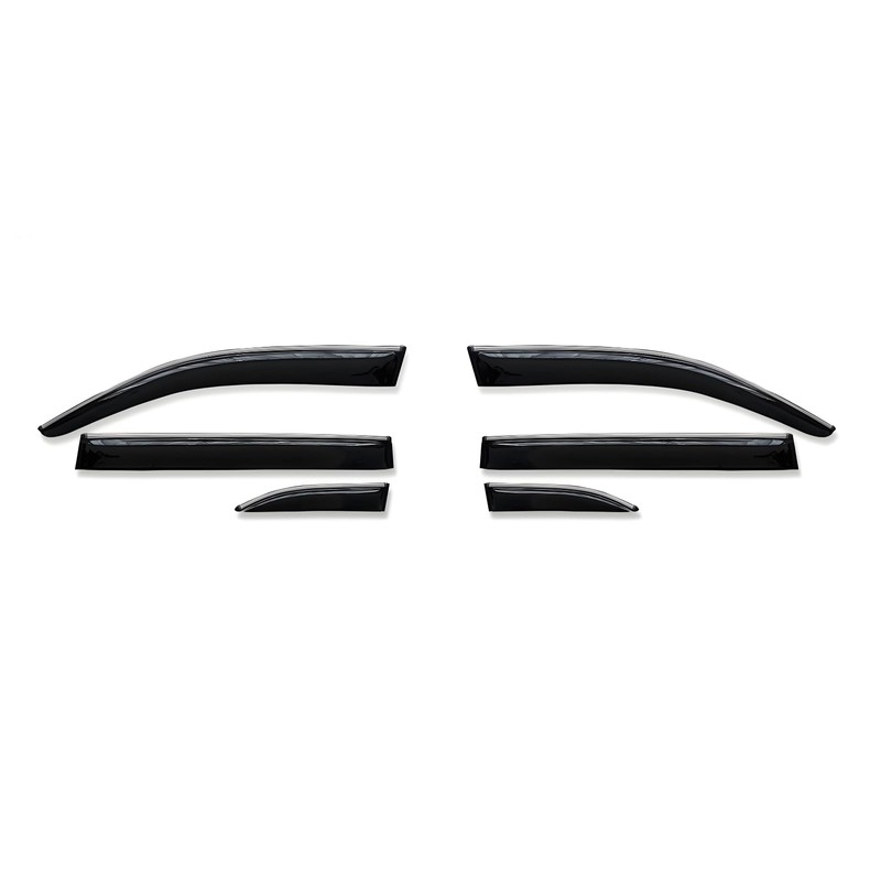 MNGYNUKA Window Visor 6 Piece Set for Toyota Highlander 2014