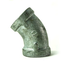 GULUANT Replacement 1/8 Inch Galvanized Steel 45 Degree Elbow for Primex 82871