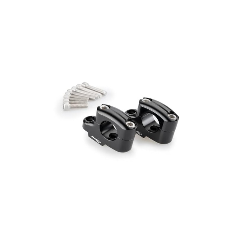 Puig 21751N Pullback Handlebar Risers Lift and Reset Handlebar to