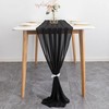 Time to Sparkle 2PCS 10FT Chiffon Table Runner Wedding Decor