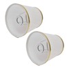 2PCS Fabric Lampshade European Style Lamp Shade for E14 Screw
