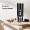Portable Coffee Maker 15bar ABS Capsules Ground Coffee Extraction Electric
