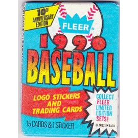 1990 Fleer Baseball Cards (Pack)