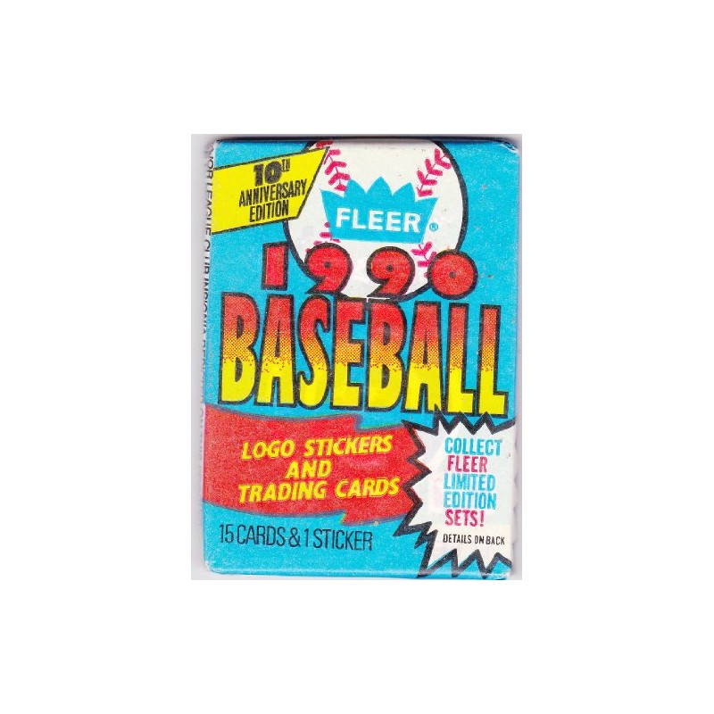 1990 Fleer Baseball Cards (Pack)