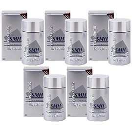 Ruane Super Million Hair 1.1 oz (30 g) Dark Brown Set of 5