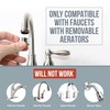 Warm Water Faucet Bidet Sprayer for Toilets and Sinks -
