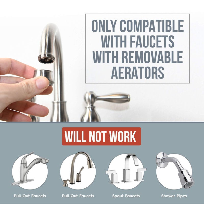 Warm Water Faucet Bidet Sprayer for Toilets and Sinks -