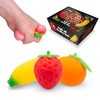 Tobar SCRUNCHEMS FUNKY SQUISH FRUITS Stress Squish Ball Toy