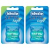 Satin Dental Flossing Tape 25m, Mint Flavoured, Wide Ribbon Design,