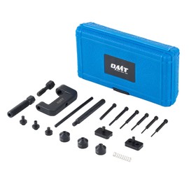 OMT Chain Breaker, 19pc Chain Brake Tool Kit with C Frame 3 Anvils 5 Break Tips, Dirtbike ATV Bicycle Motorcycle Chain Tool Chain Link Removal Tool Chain Rivet Tool for Cam & 25 to 630 Chains, Blue