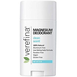 Verefina Desodorante Libre de Aluminio para Hombres y Mujeres | Todo Natural | Hipoalergénico | Sin Parabenos | No Tóxico | Sin Crueldad | Vegano | Desodorante Natural para Piel Sensible | 3 Oz Stick