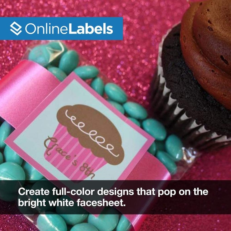 1.5 x 1.5 Square Label - Pack of 600 Labels,