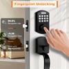 Probrico Smart Keyless Entry Door Lock Deadbolt,Front Door Handleset with