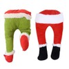Christmas Green Elf Legs Ornaments Stuffed Leg Christmas Holiday Home